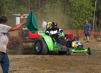 This is not a dragster, it IS a tractor