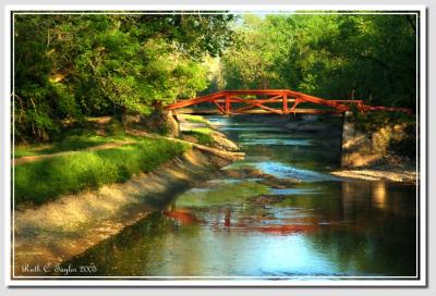 Afternoon Light Along the Canal