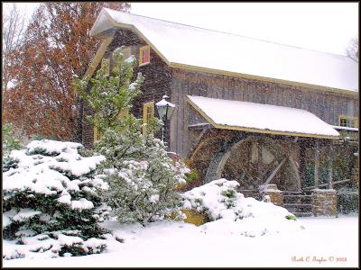 Snowy Afternoon at Peddlers Mill - 2003