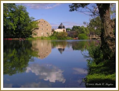 Reflections of Dunham's/Hunt's Mill (now Clinton Art Gallery)