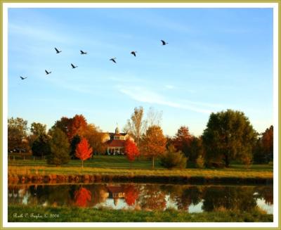 Autumn Reflections at Peddlers Village