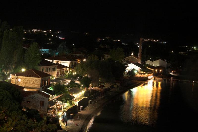Molivos at night