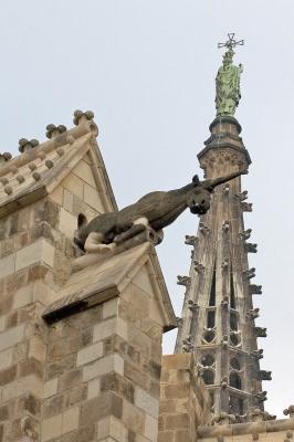 Unicorn and spire
