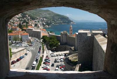 View of the east wall