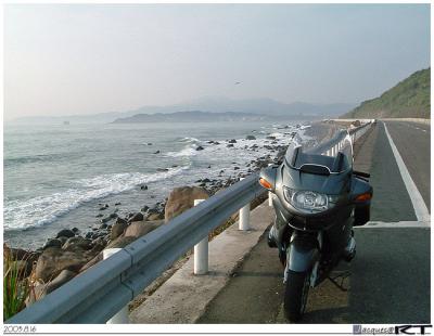 Highway along the seashore