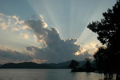 Sunset at Lake