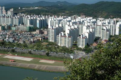 Apartment Complex from Mountain