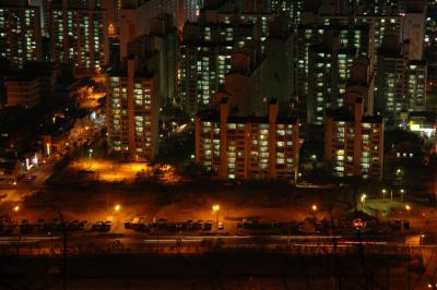 Apartments at Night