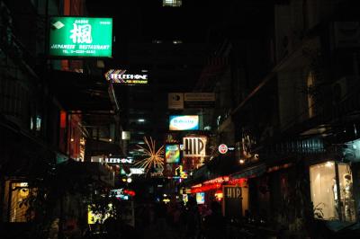 Patpong Area at Night