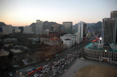 View from Seoul Plaza Hotel