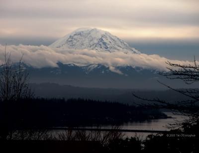 Mount Rainier from NE Seattle