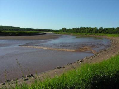 Tidal Bore -- 1st visit at Maccan -- 2