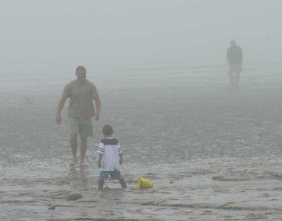 fathers to the rescue (at Scot's Bay)