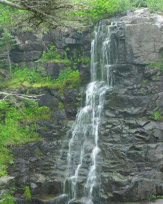 Delaps Cove -- Bohaker Falls in gorge