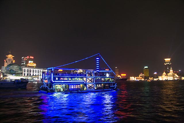 Huangpu River - The Blue Boat