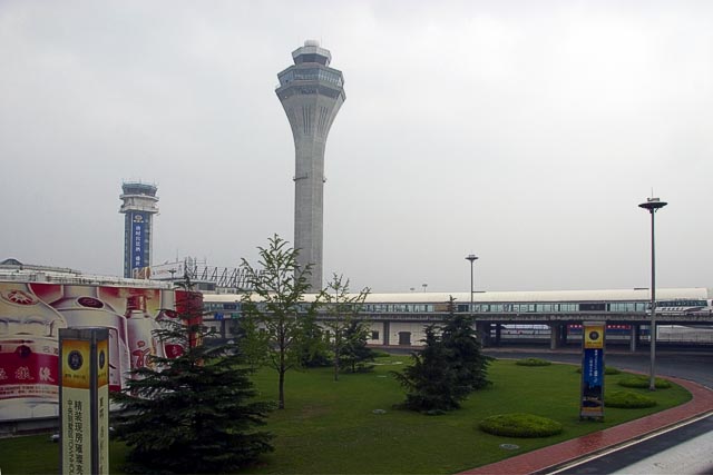 PEK Beijing Airport Control Towers