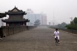 Ancient City Wall - Bicycling On The Wall