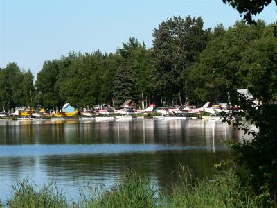 Row of Float Planes