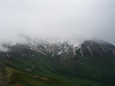 Cloud covered Mt. Matanuska