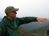 Bruce points out Mt. Matanuska