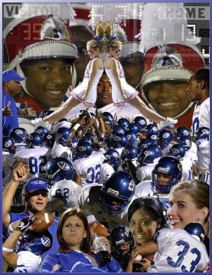 2005 WB Football Collages