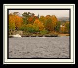 Fall in Lake George