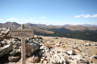 Top of the Continental Divide (RMNP)