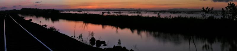 Pano, before sunrise / Antes del amanecer