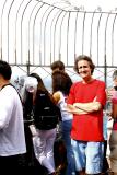 JB enjoying skyline from ESB