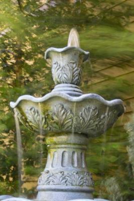 Fountain in a garden #1