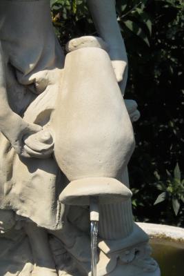 Statue in a garden #2