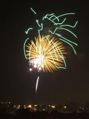 July 4, 2005 Fireworks, Canandaigua, NY