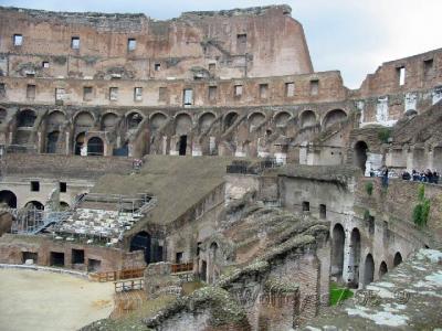 Rome Colosseum-Inside 20