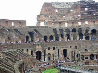Rome Colosseum-Inside 3