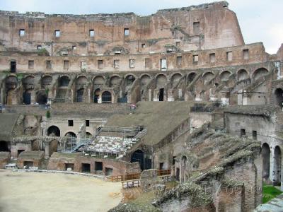 Rome Colosseum-Inside 5.