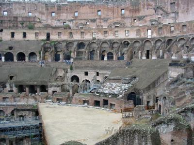 Rome Colosseum-Inside 8