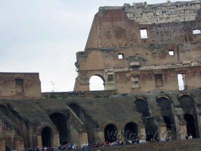 Rome Colosseum-Inside 9