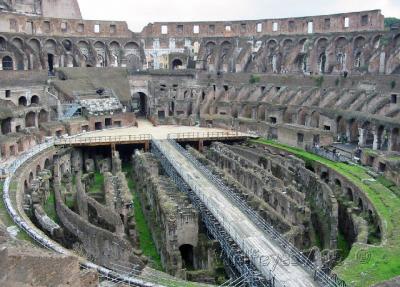 Rome Colosseum-Inside 18