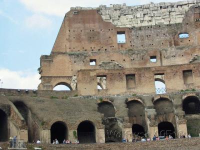 Rome Colosseum-Inside 33