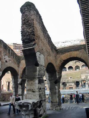 Rome Colosseum-Inside 37