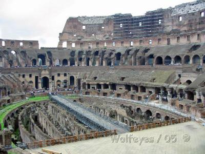 Rome Colosseum-Inside 43