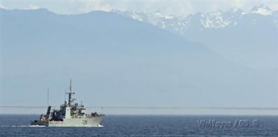Canadian Navy Costal Vessel