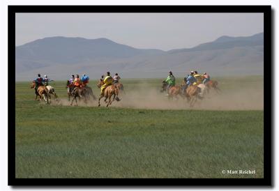 The Horses Take Flight, Naadam, Kharkhorin