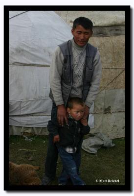 Father with his Son, Altai Tavanbogd National Park