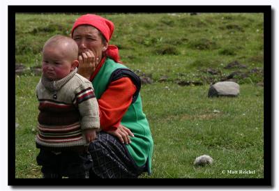 Mother and Son, Altai Tavanbogd National Park
