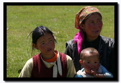 Mother and Daughters, Bayan-Olgii Aimag