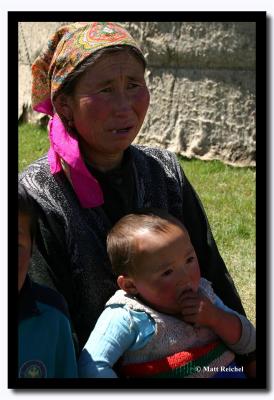 Mom with Babe, Bayan-Olgii Aimag