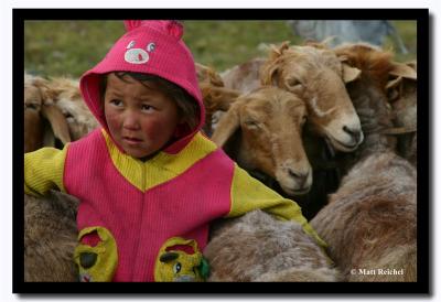 Lost in a croud, Bayan-Olgii Aimag