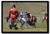 One of the Most Manly Sports at  Naadam, Kharkhorin