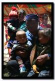 Father Holding his Kids, Altai Tavanbogd National Park